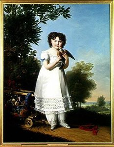 ナポレオーネ-エリーザバッキオチの肖像（1806-69）ピオンビーノ王女、1810年